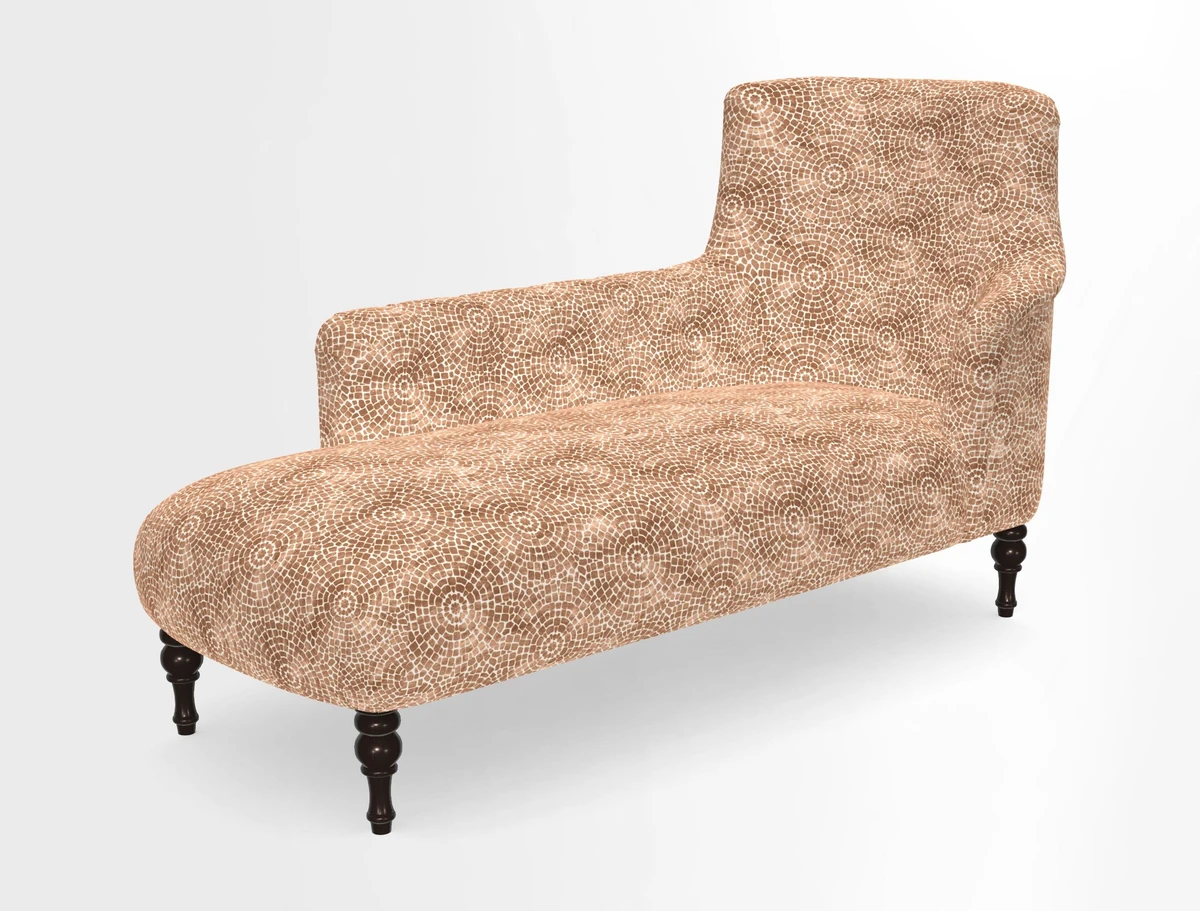 Anglesey LHF Chaise in in J Brown Paolo Lava