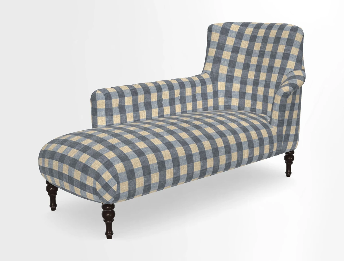 Anglesey LHF Chaise in in J Brown Paolo Lava