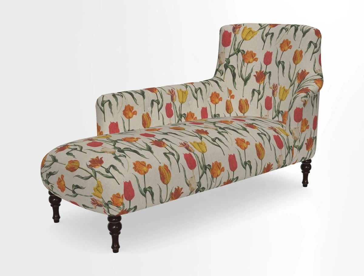 Anglesey LHF Chaise in in J Brown Paolo Lava