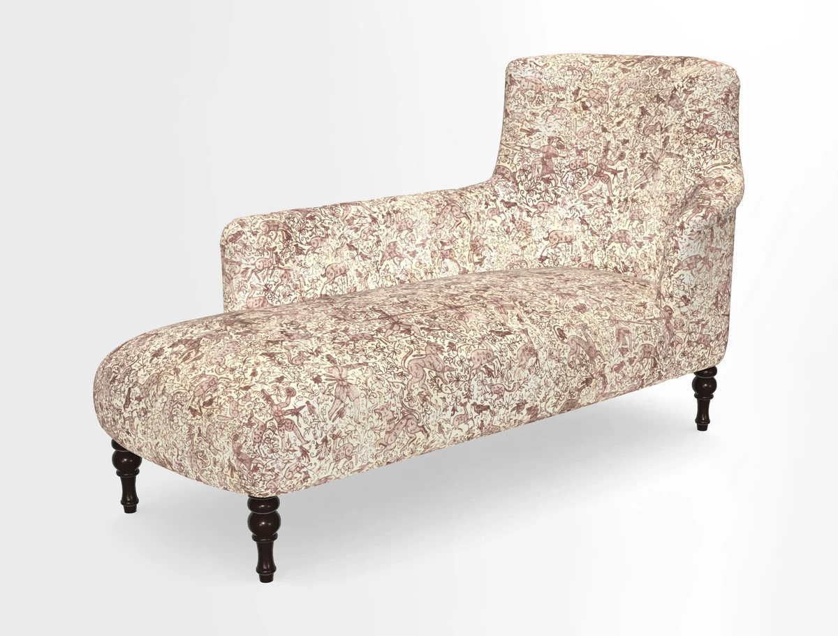 Anglesey LHF Chaise in in J Brown Paolo Lava