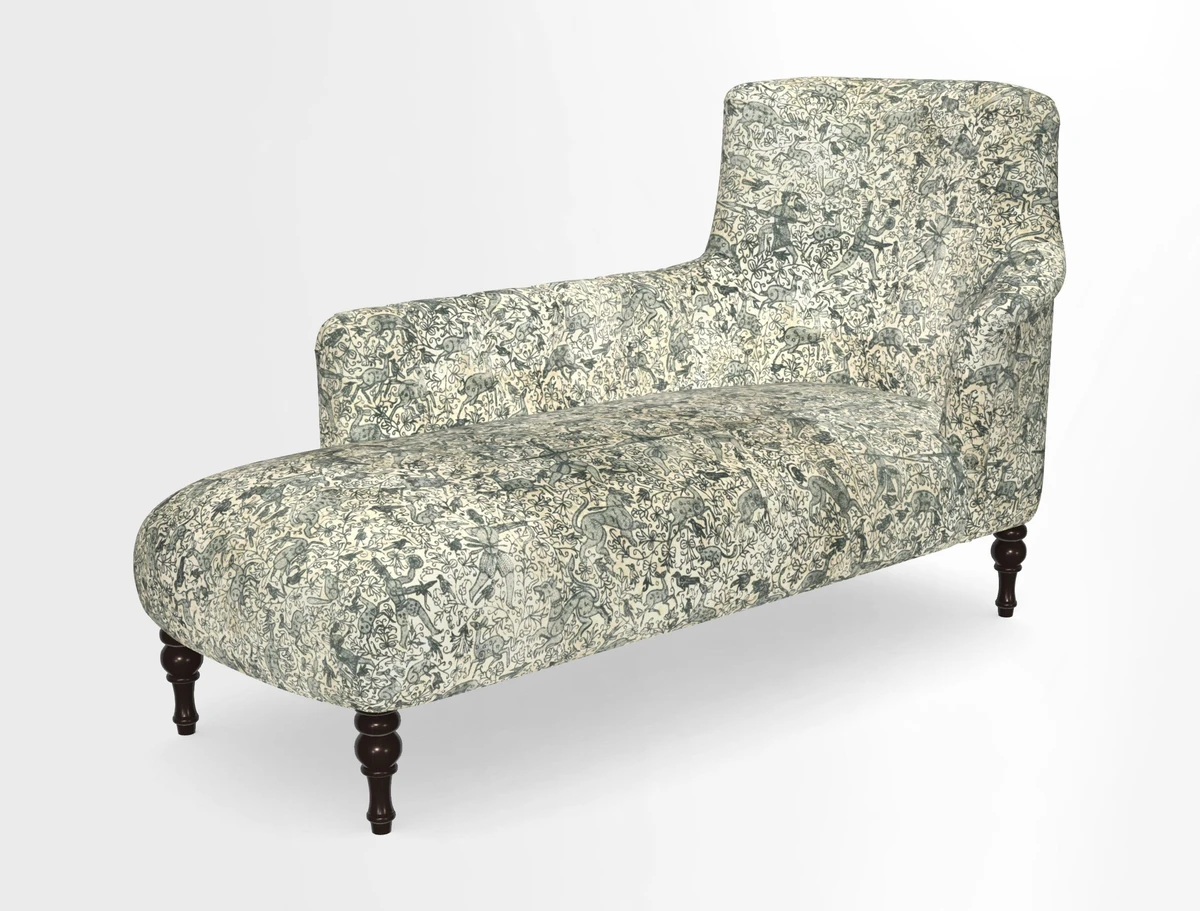 Anglesey LHF Chaise in in J Brown Paolo Lava