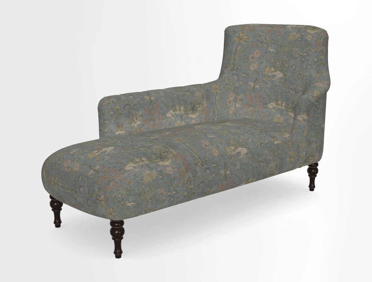 Anglesey LHF Chaise in in J Brown Paolo Lava