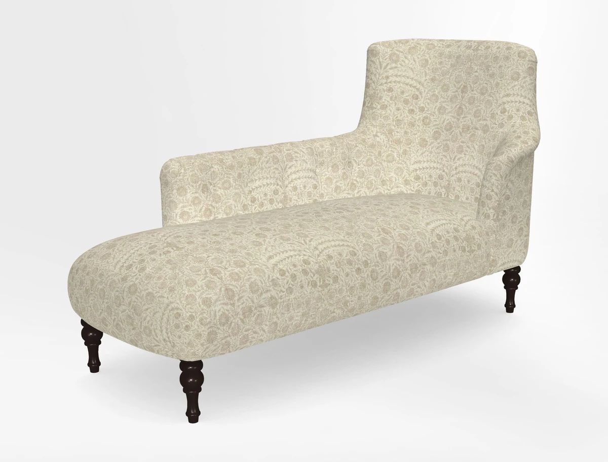Anglesey LHF Chaise in in J Brown Paolo Lava