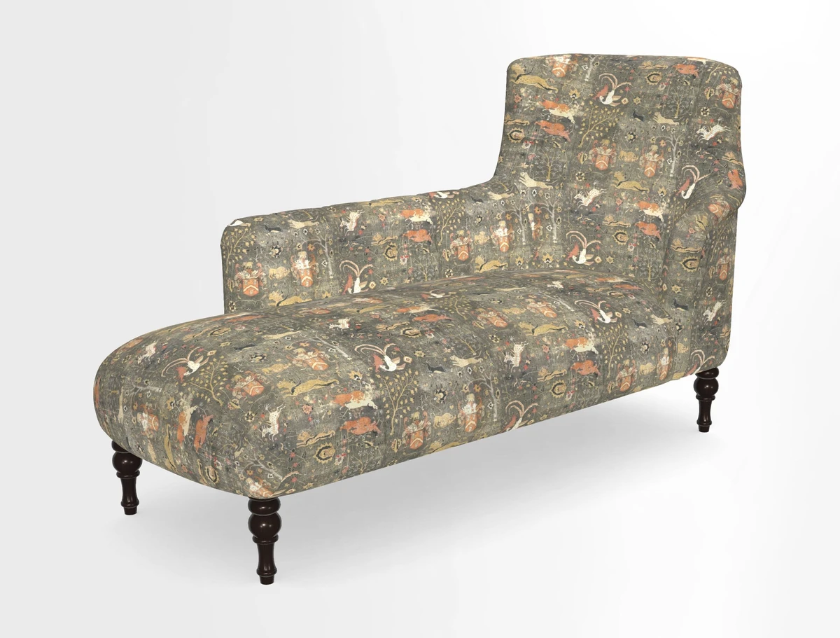 Anglesey LHF Chaise in in J Brown Paolo Lava