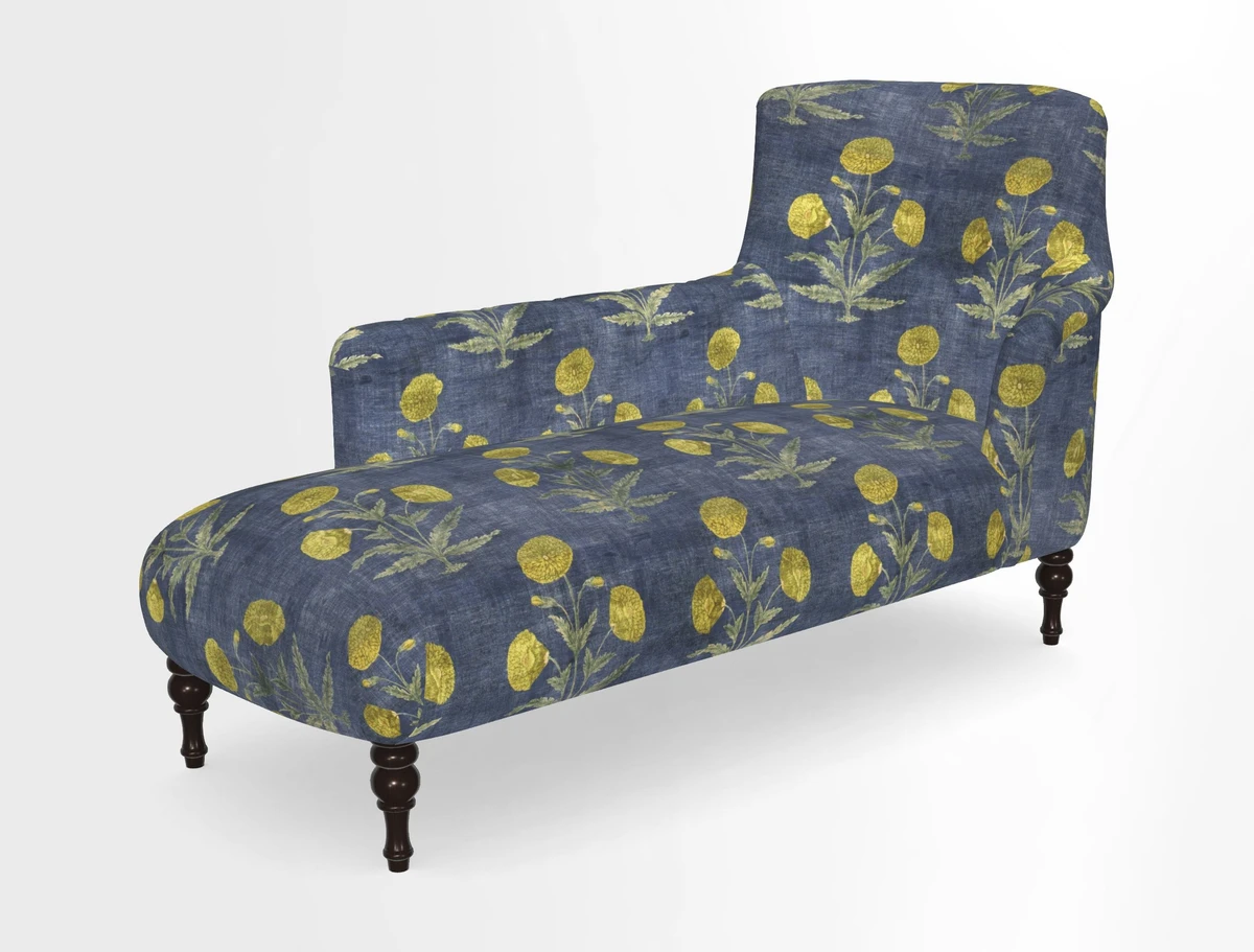 Anglesey LHF Chaise in in J Brown Paolo Lava