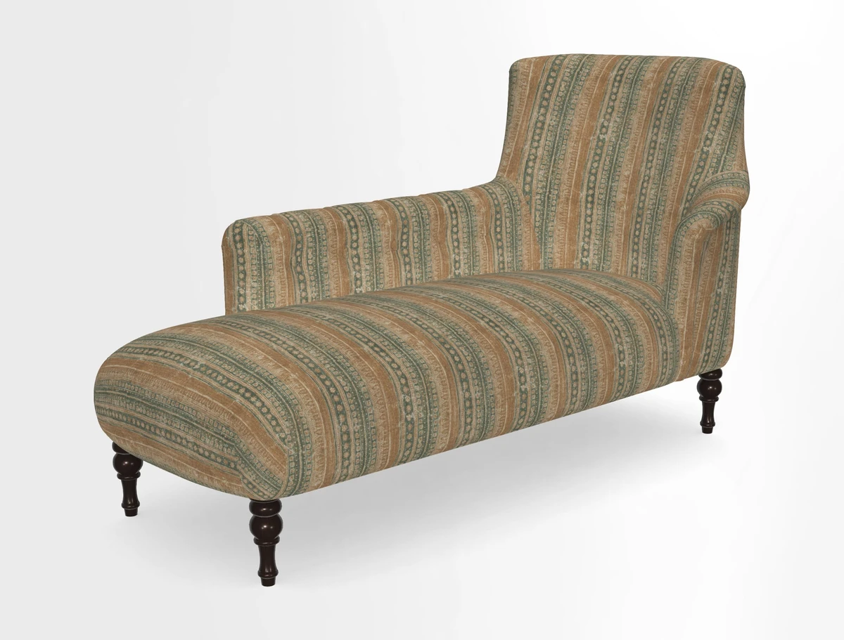 Anglesey LHF Chaise in in J Brown Paolo Lava