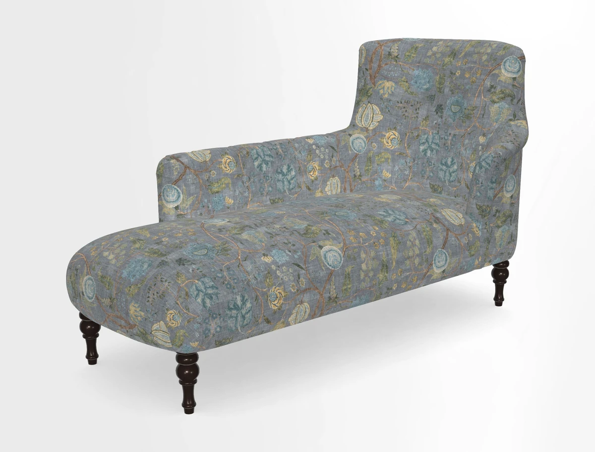 Anglesey LHF Chaise in in J Brown Paolo Lava