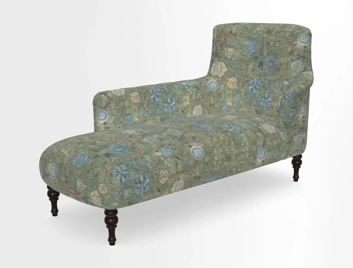 Anglesey LHF Chaise in in J Brown Paolo Lava