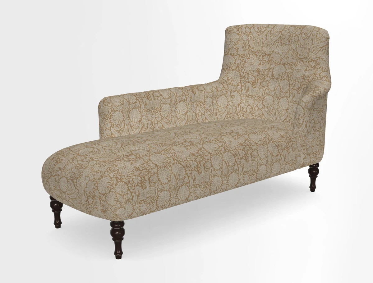 Anglesey LHF Chaise in in J Brown Paolo Lava