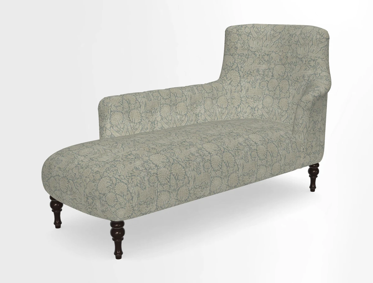 Anglesey LHF Chaise in in J Brown Paolo Lava