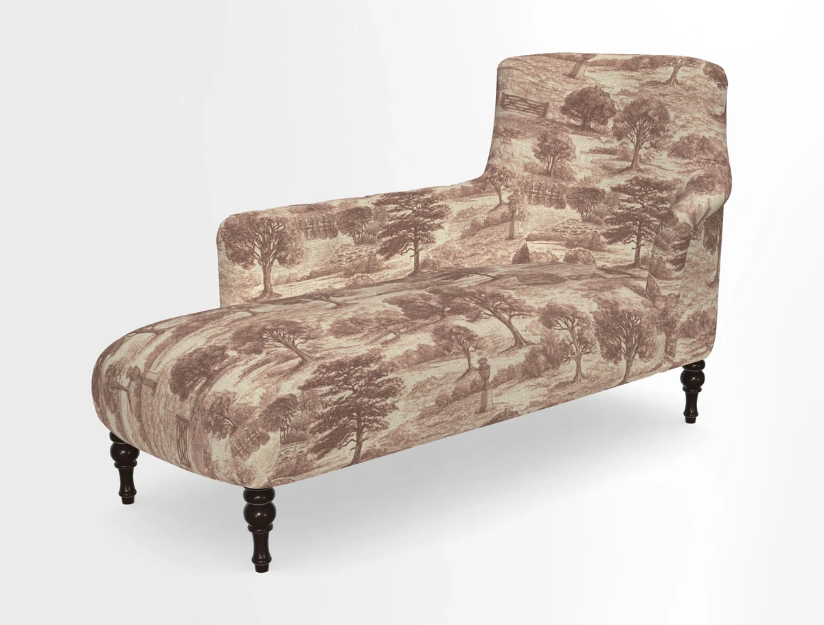 Anglesey LHF Chaise in in J Brown Paolo Lava