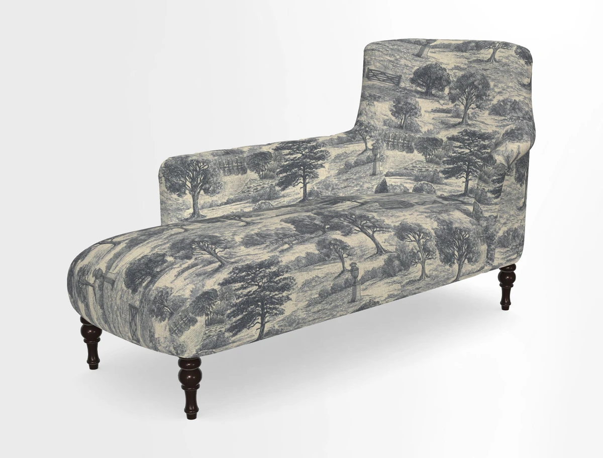 Anglesey LHF Chaise in in J Brown Paolo Lava