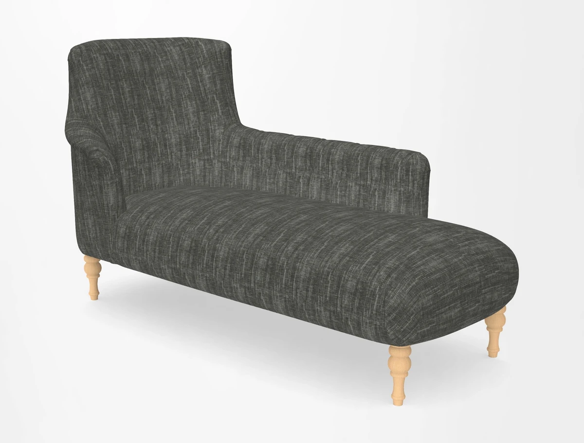 Anglesey RHF Chaise in in J Brown Paolo Lava