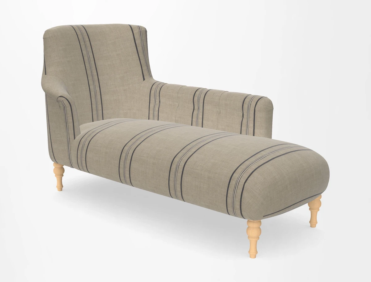 Anglesey RHF Chaise in in J Brown Paolo Lava