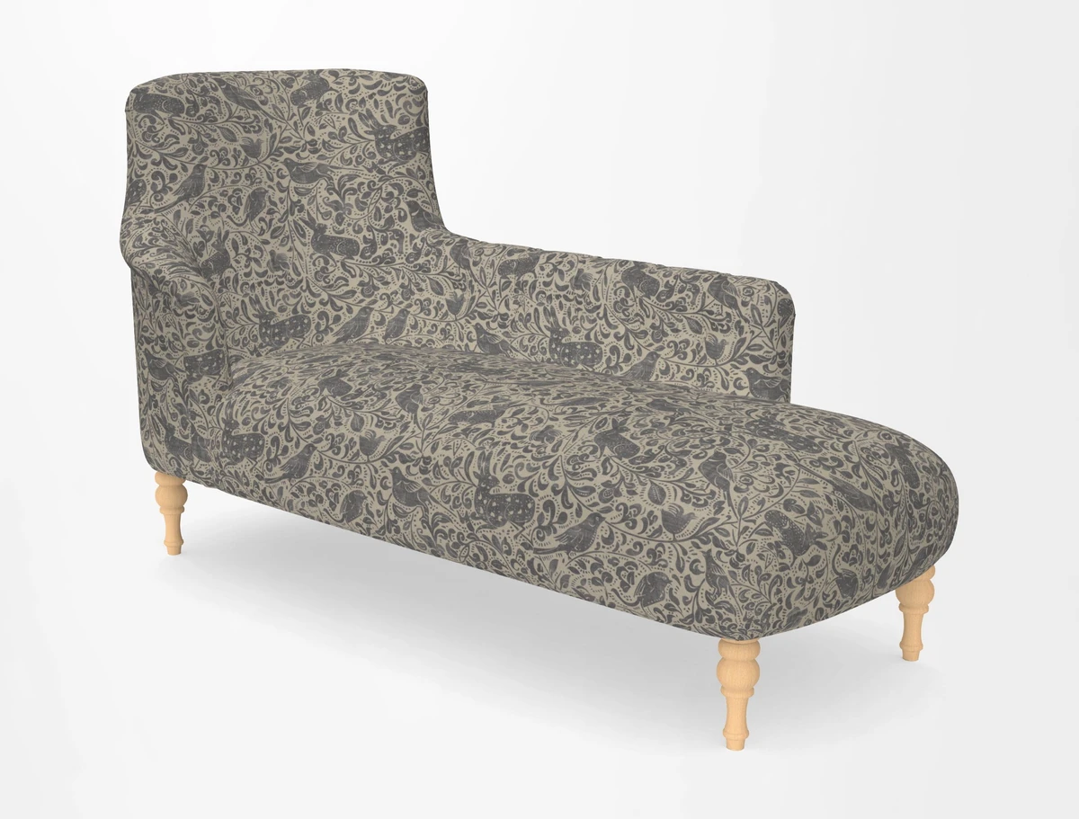 Anglesey RHF Chaise in in J Brown Paolo Lava