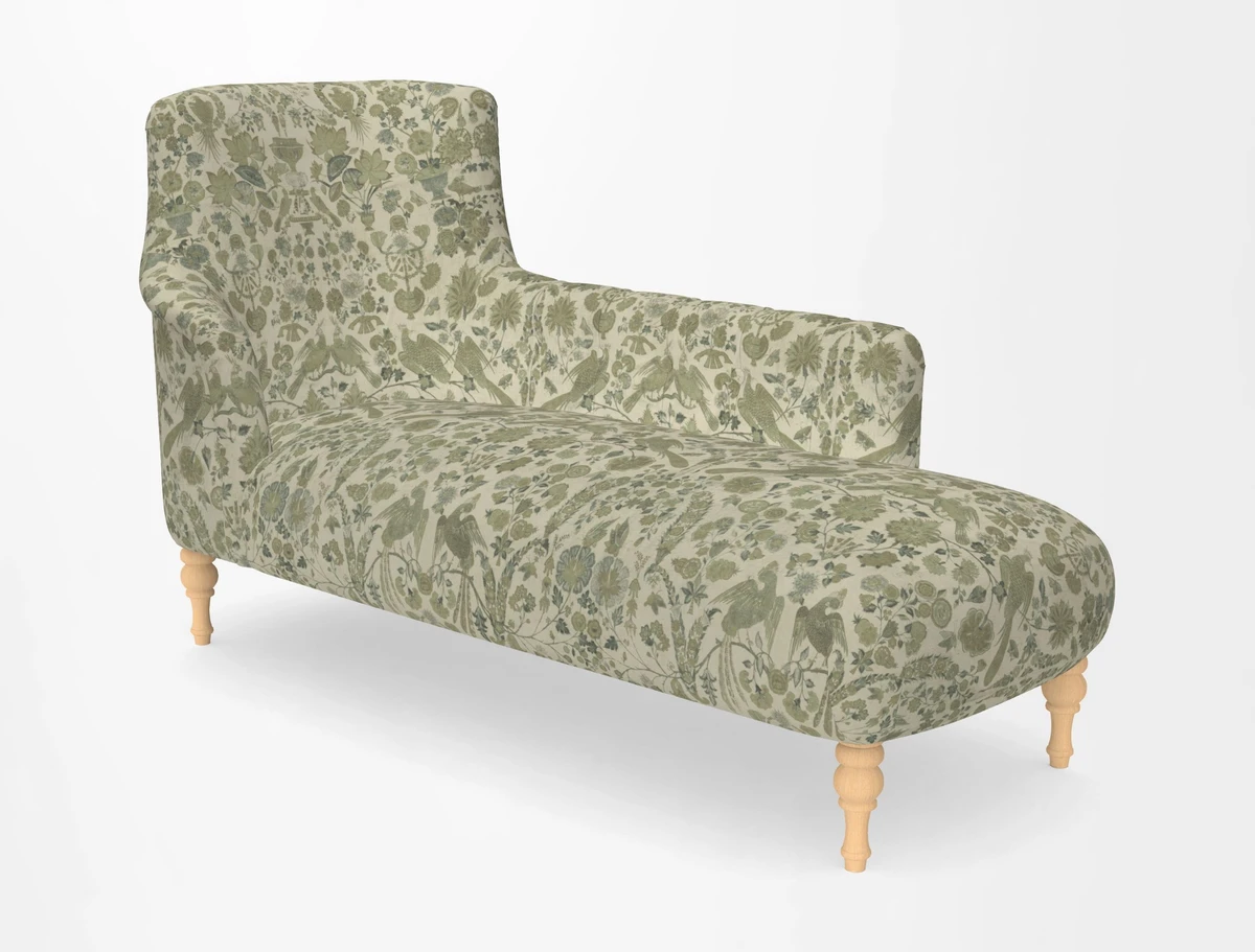 Anglesey RHF Chaise in in J Brown Paolo Lava