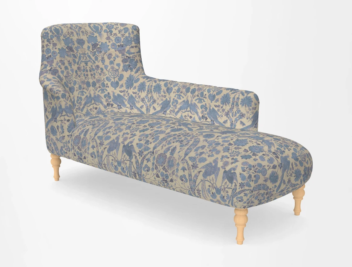 Anglesey RHF Chaise in in J Brown Paolo Lava