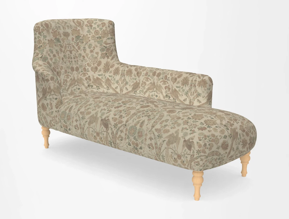 Anglesey RHF Chaise in in J Brown Paolo Lava