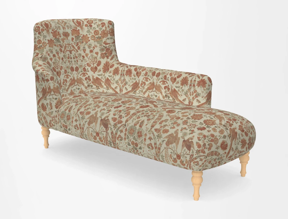 Anglesey RHF Chaise in in J Brown Paolo Lava