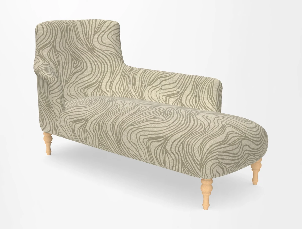 Anglesey RHF Chaise in in J Brown Paolo Lava