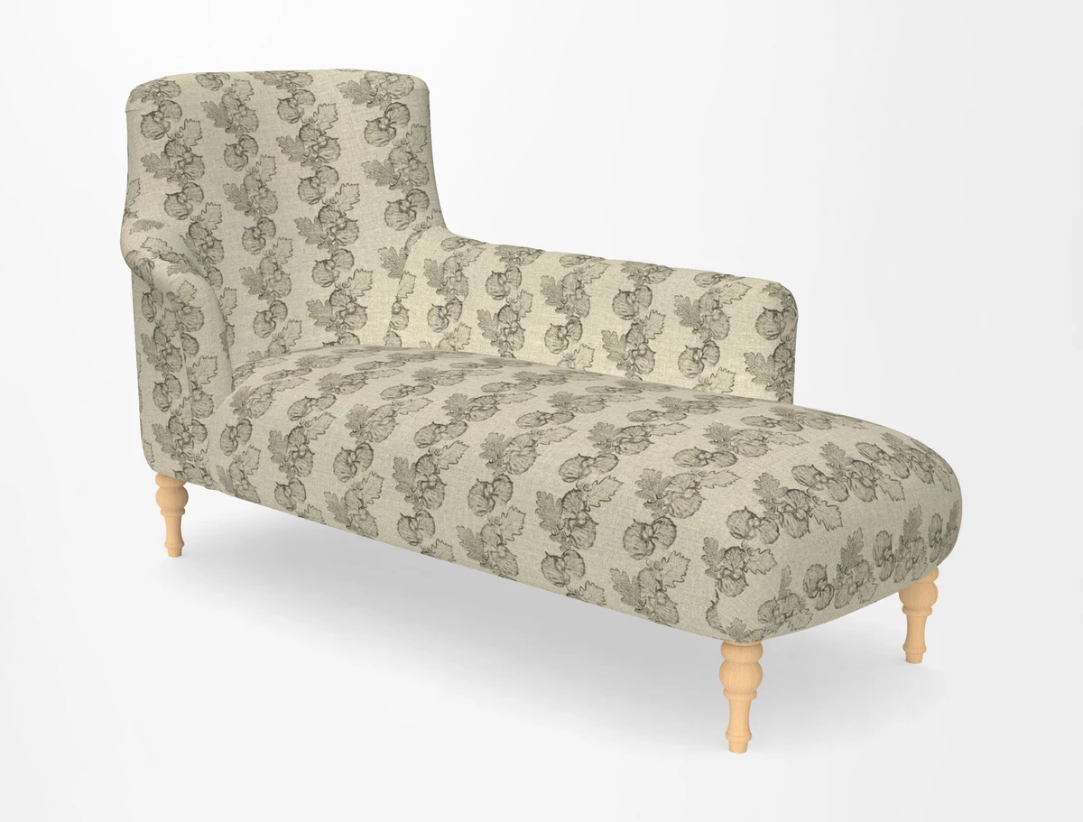Anglesey RHF Chaise in in J Brown Paolo Lava