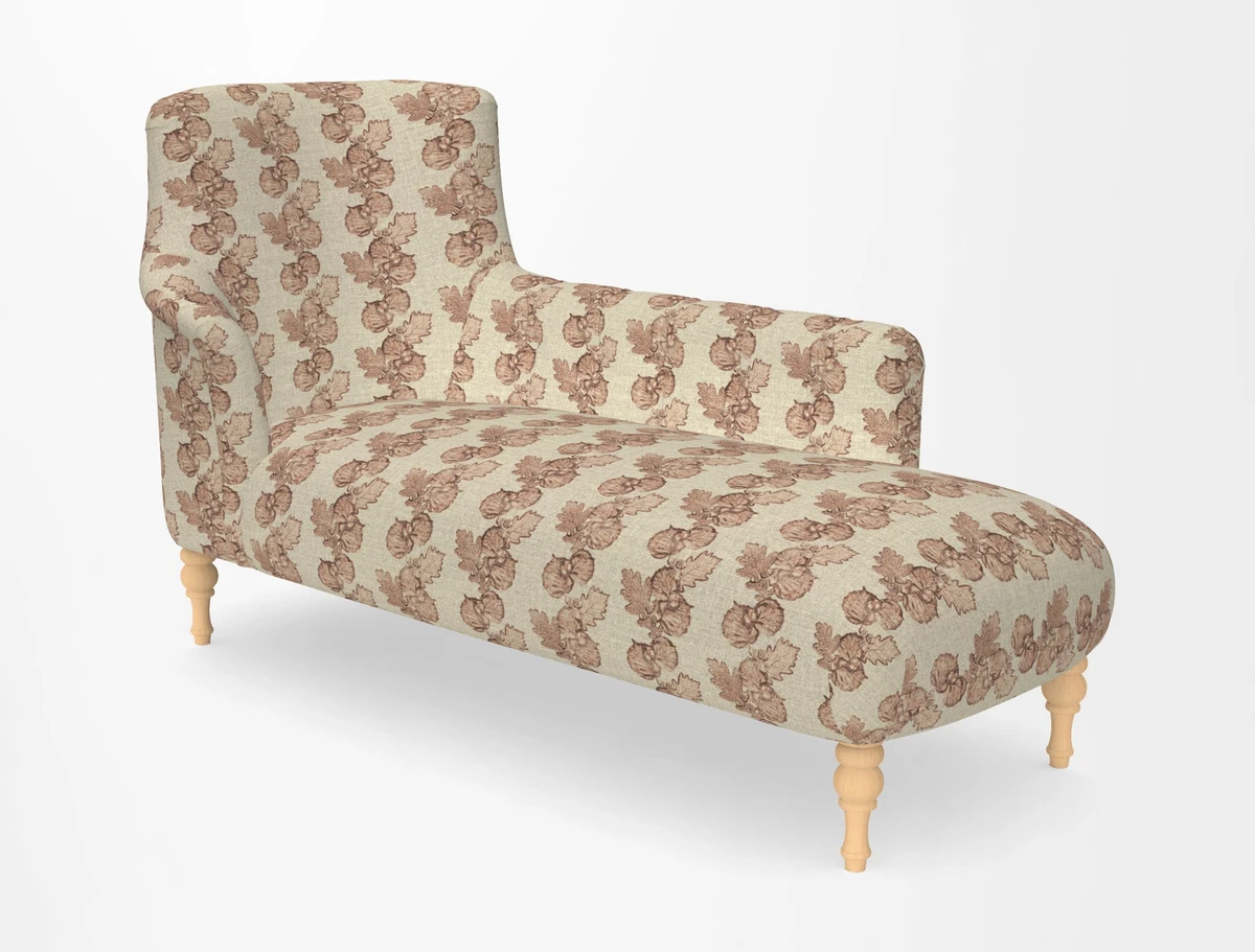 Anglesey RHF Chaise in in J Brown Paolo Lava