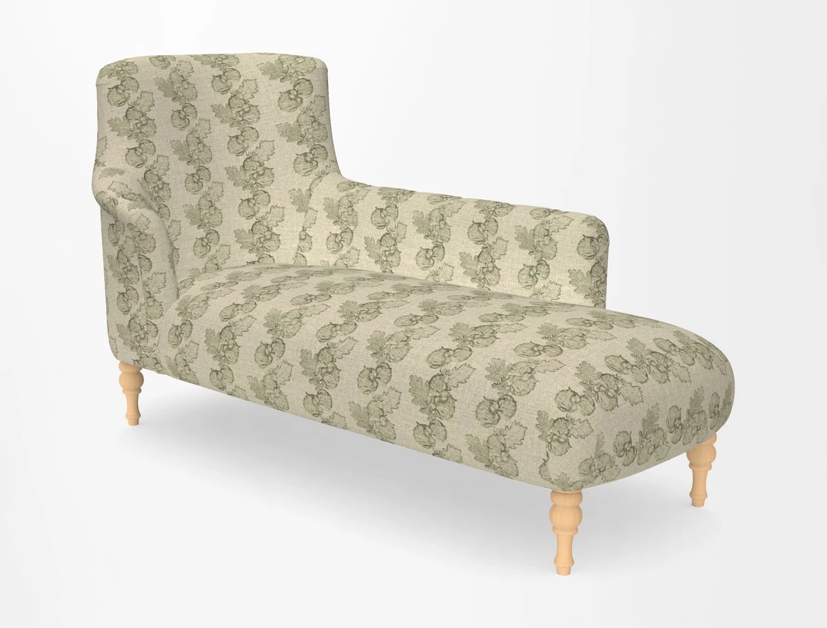 Anglesey RHF Chaise in in J Brown Paolo Lava