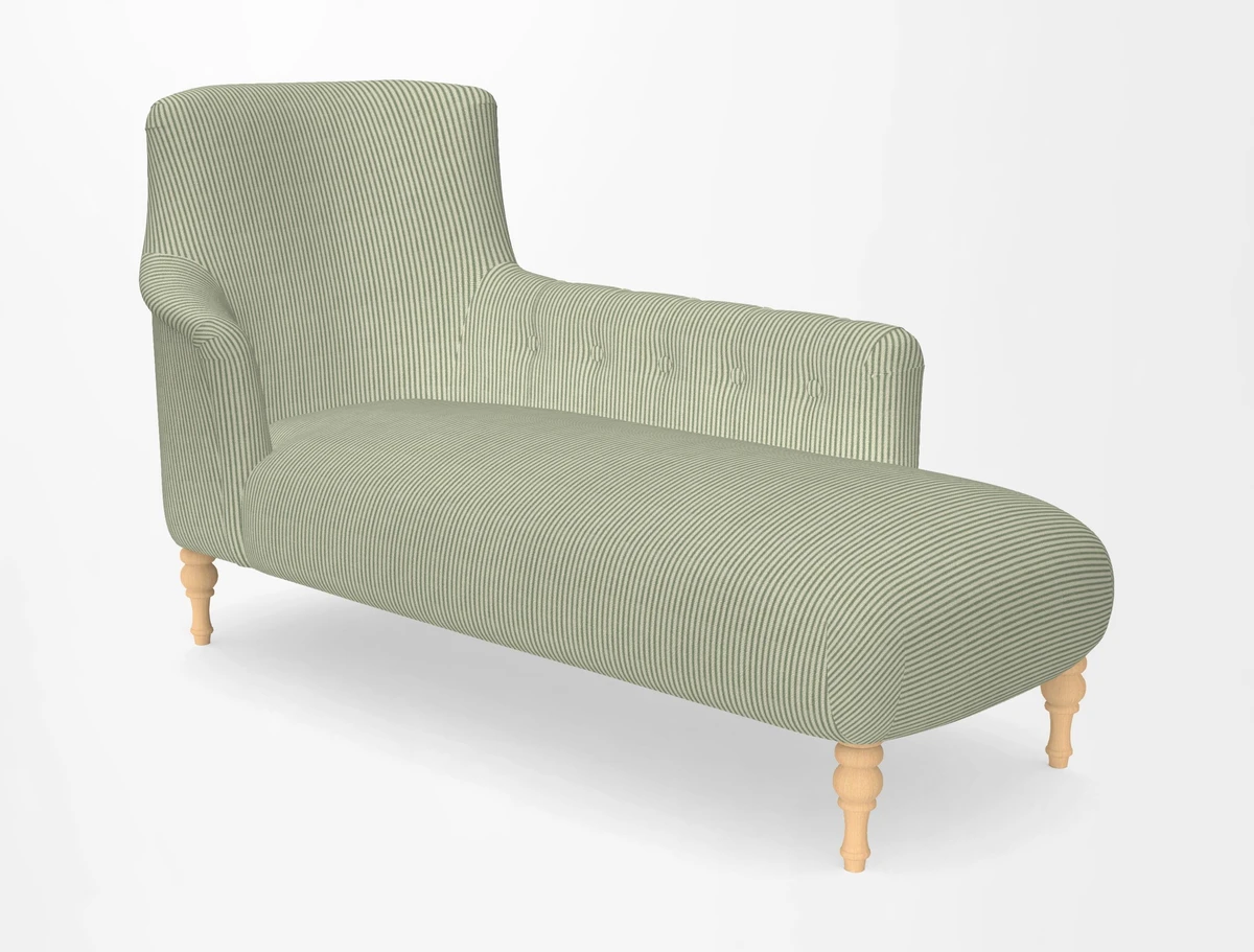 Anglesey RHF Chaise in in J Brown Paolo Lava