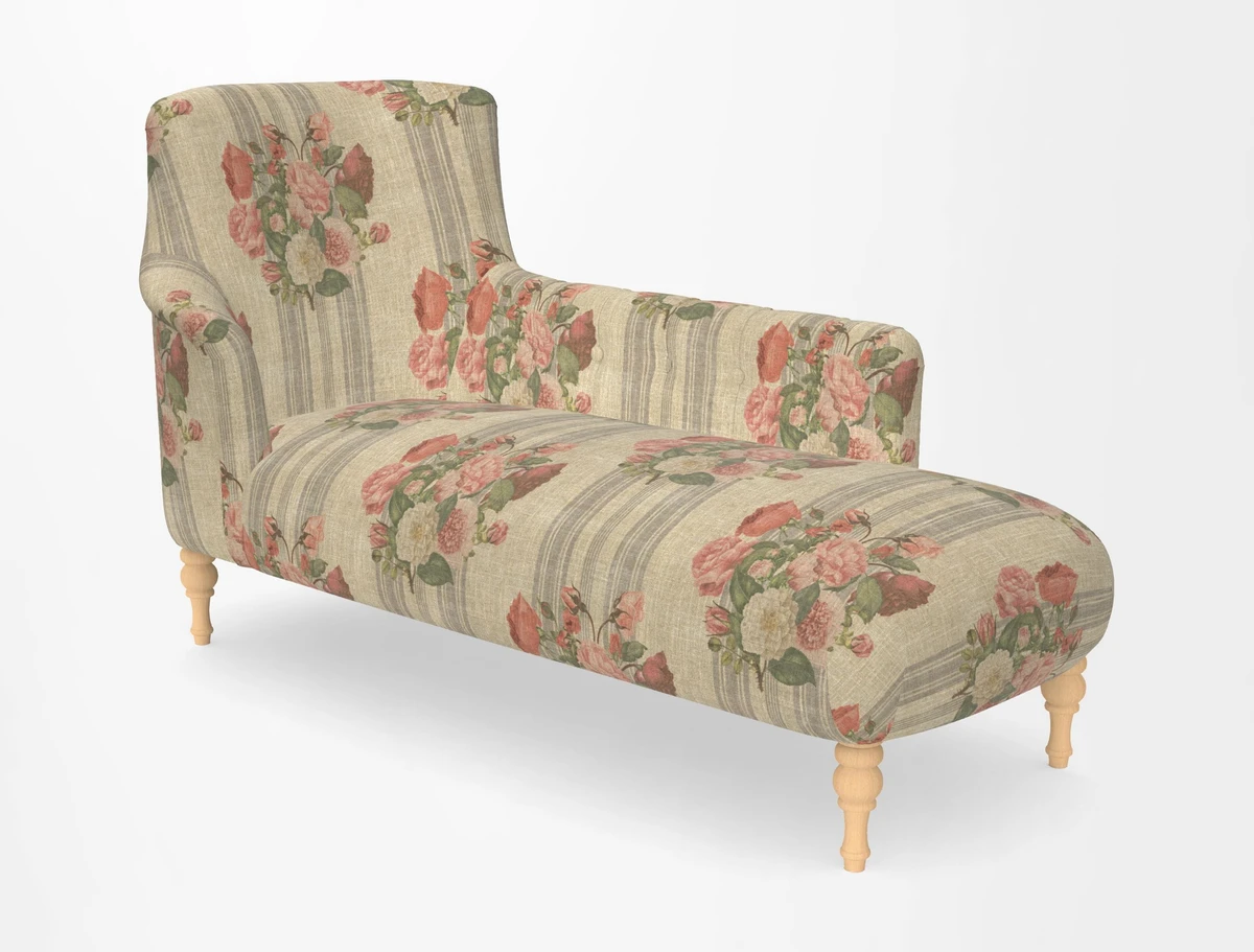 Anglesey RHF Chaise in in J Brown Paolo Lava
