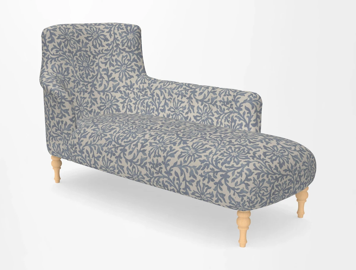 Anglesey RHF Chaise in in J Brown Paolo Lava