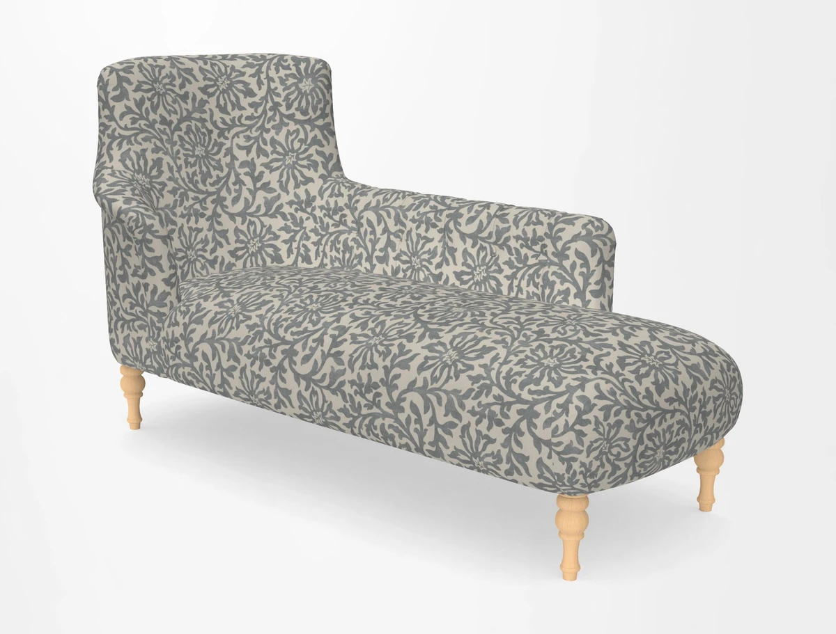Anglesey RHF Chaise in in J Brown Paolo Lava
