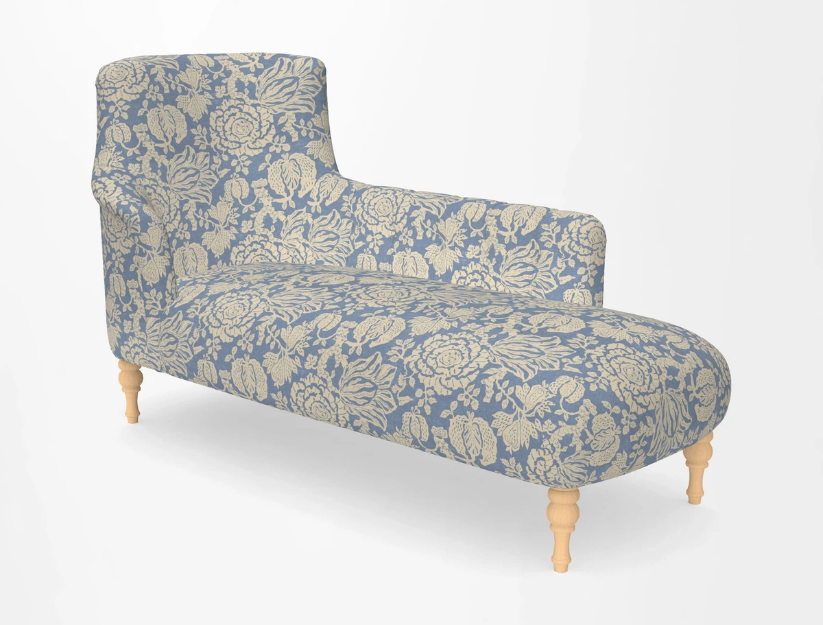 Anglesey RHF Chaise in in J Brown Paolo Lava