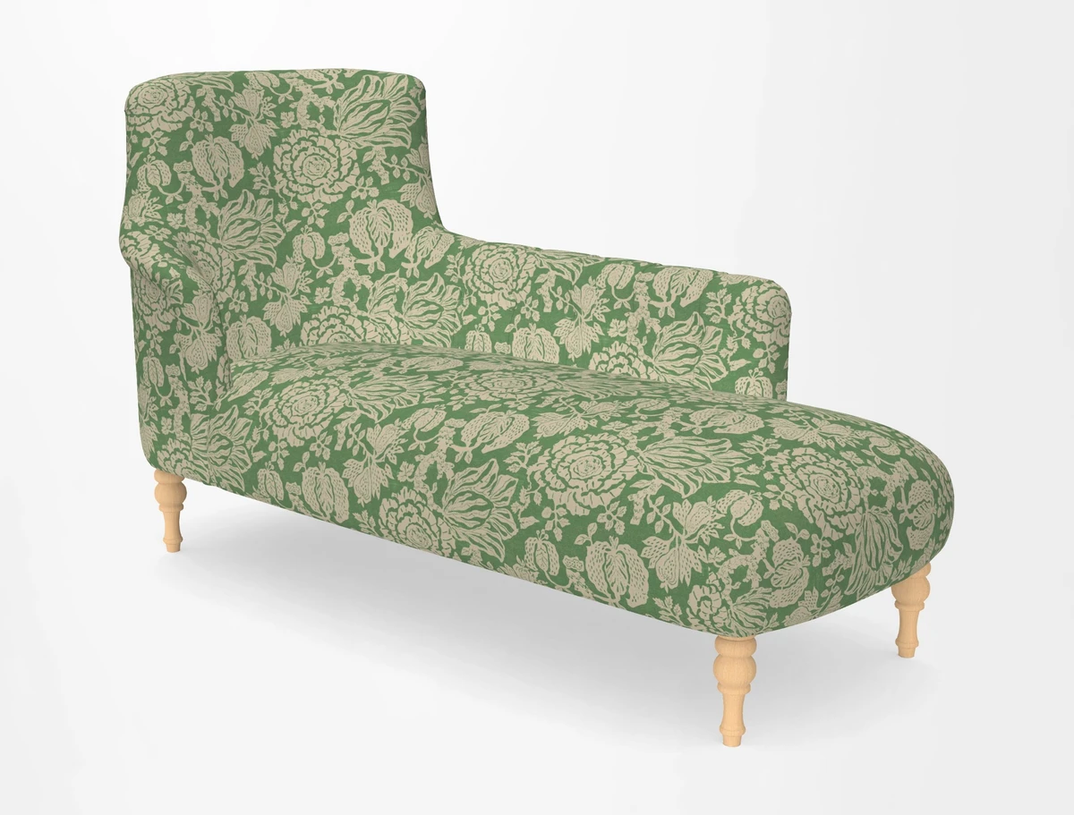 Anglesey RHF Chaise in in J Brown Paolo Lava