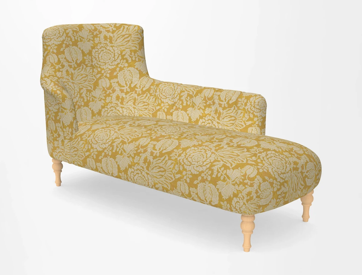Anglesey RHF Chaise in in J Brown Paolo Lava