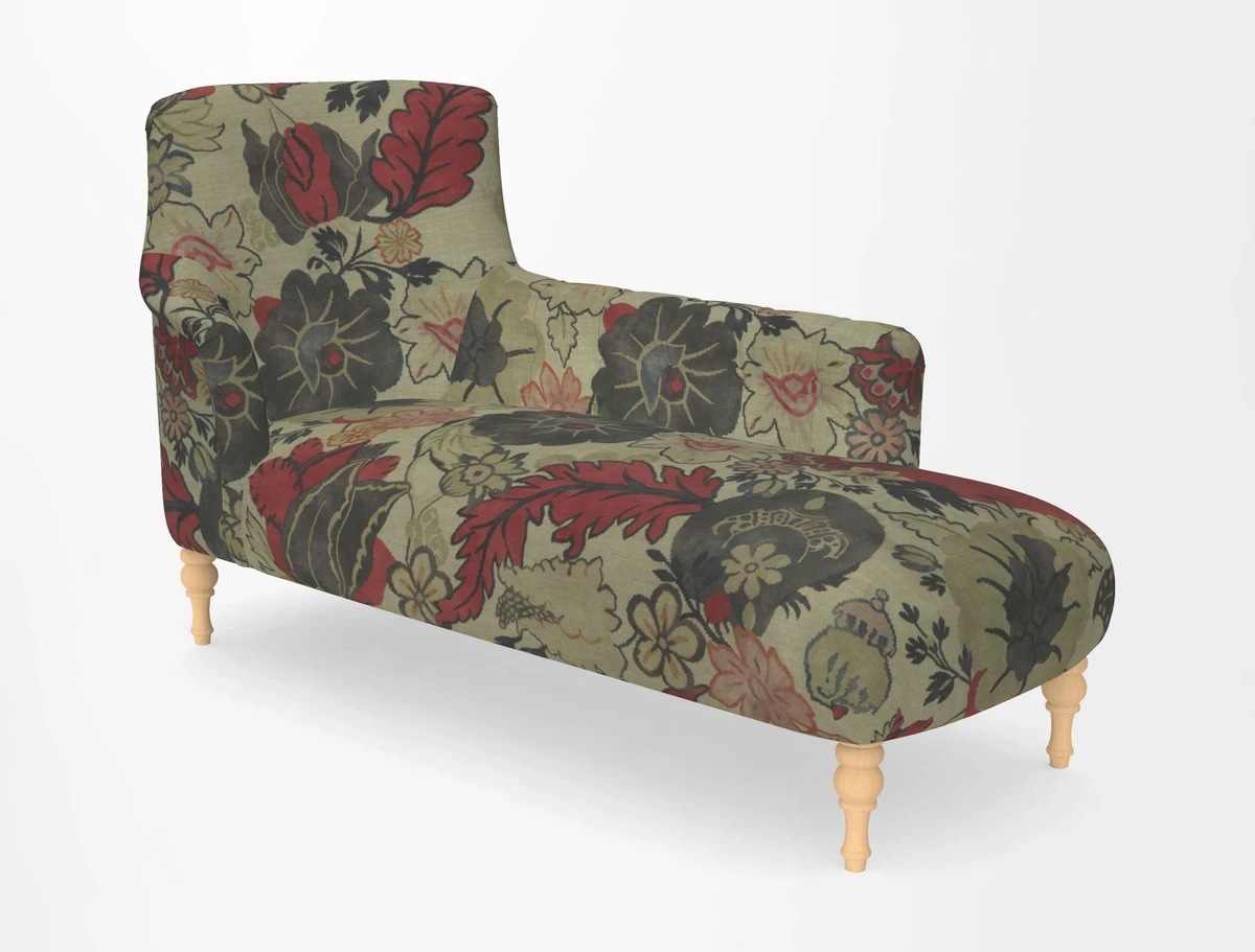 Anglesey RHF Chaise in in J Brown Paolo Lava