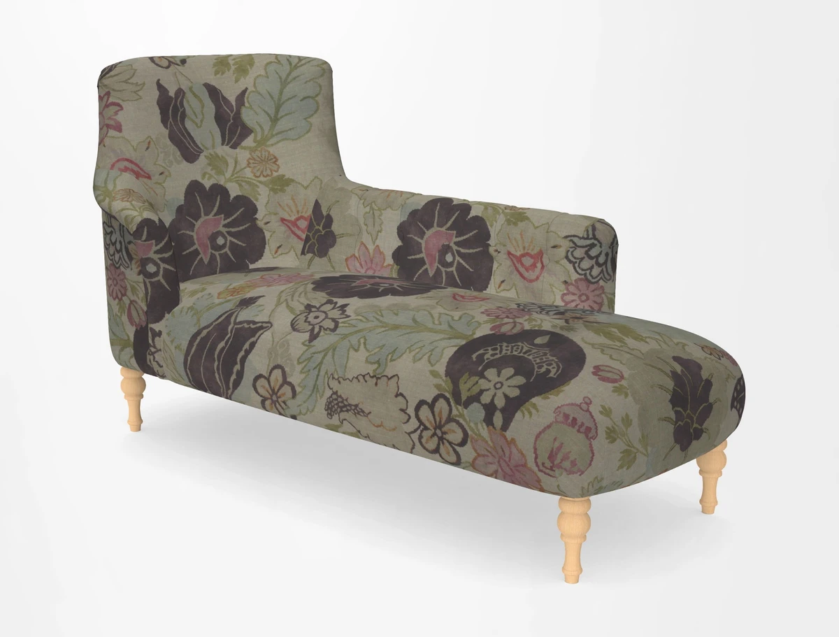 Anglesey RHF Chaise in in J Brown Paolo Lava