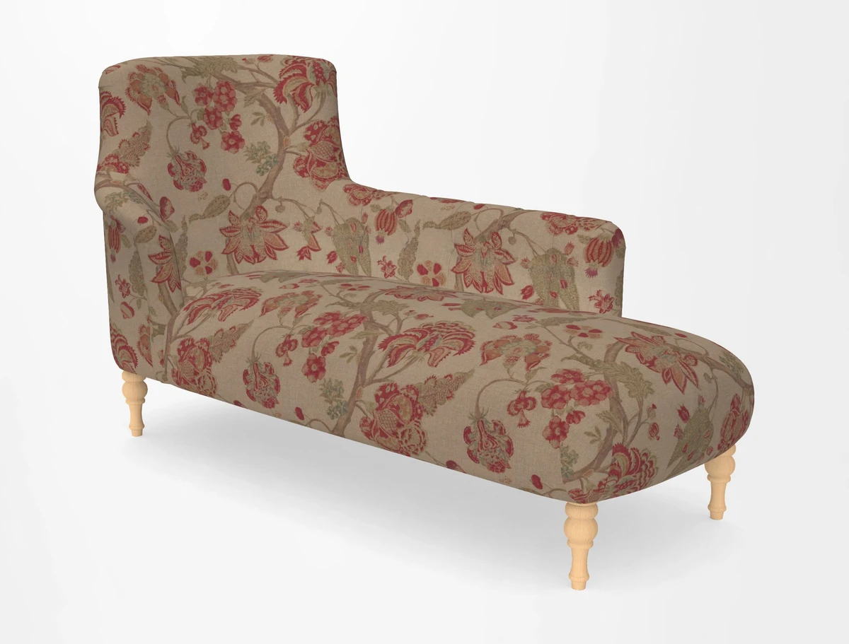 Anglesey RHF Chaise in in J Brown Paolo Lava