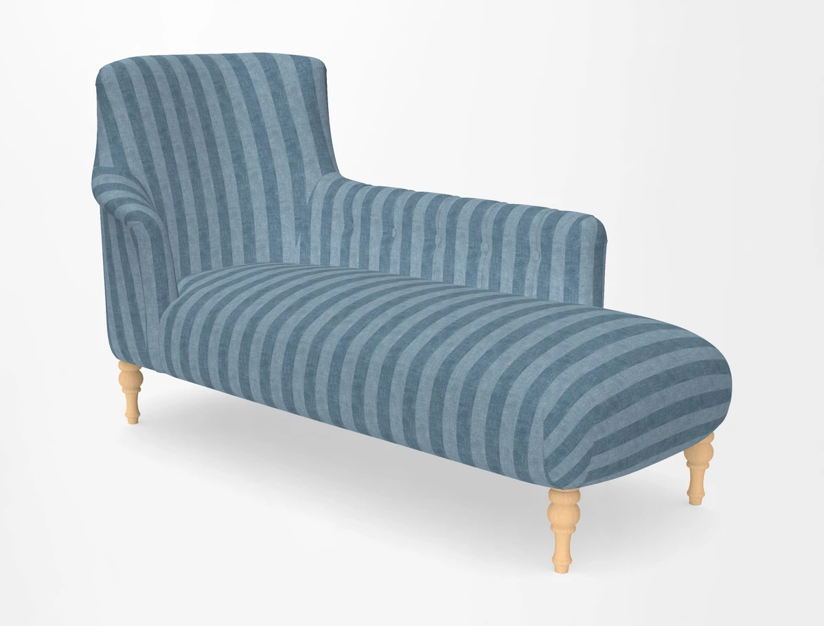 Anglesey RHF Chaise in in J Brown Paolo Lava