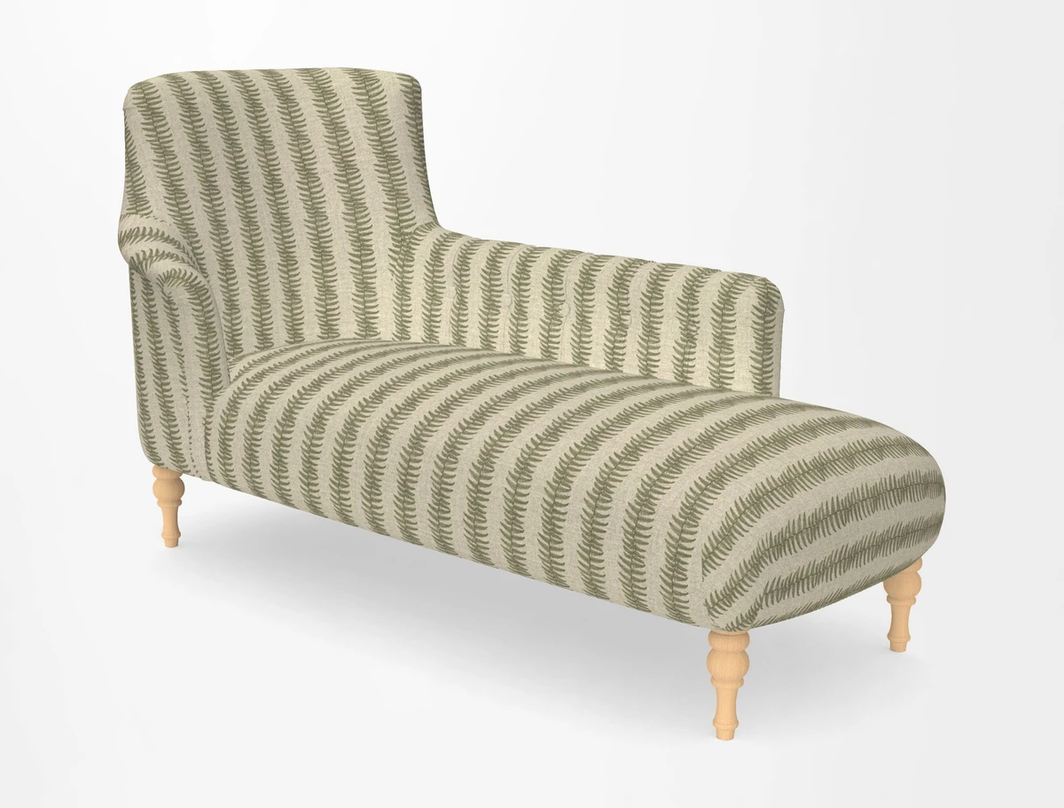 Anglesey RHF Chaise in in J Brown Paolo Lava