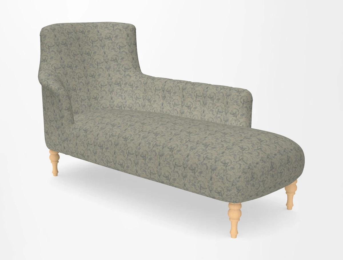 Anglesey RHF Chaise in in J Brown Paolo Lava