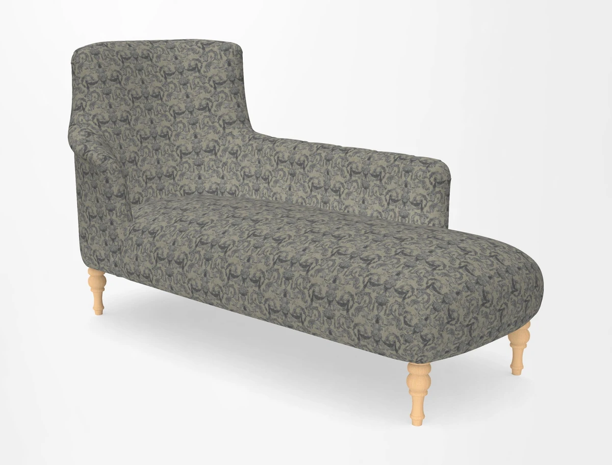 Anglesey RHF Chaise in in J Brown Paolo Lava