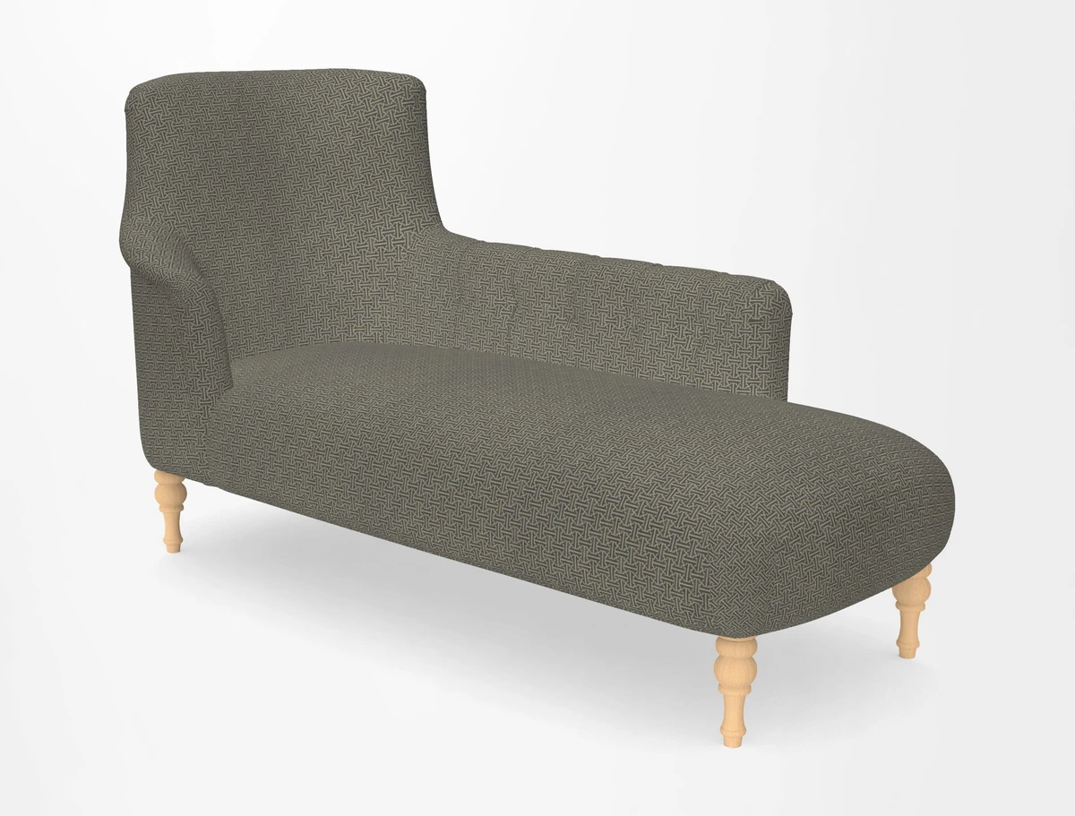 Anglesey RHF Chaise in in J Brown Paolo Lava