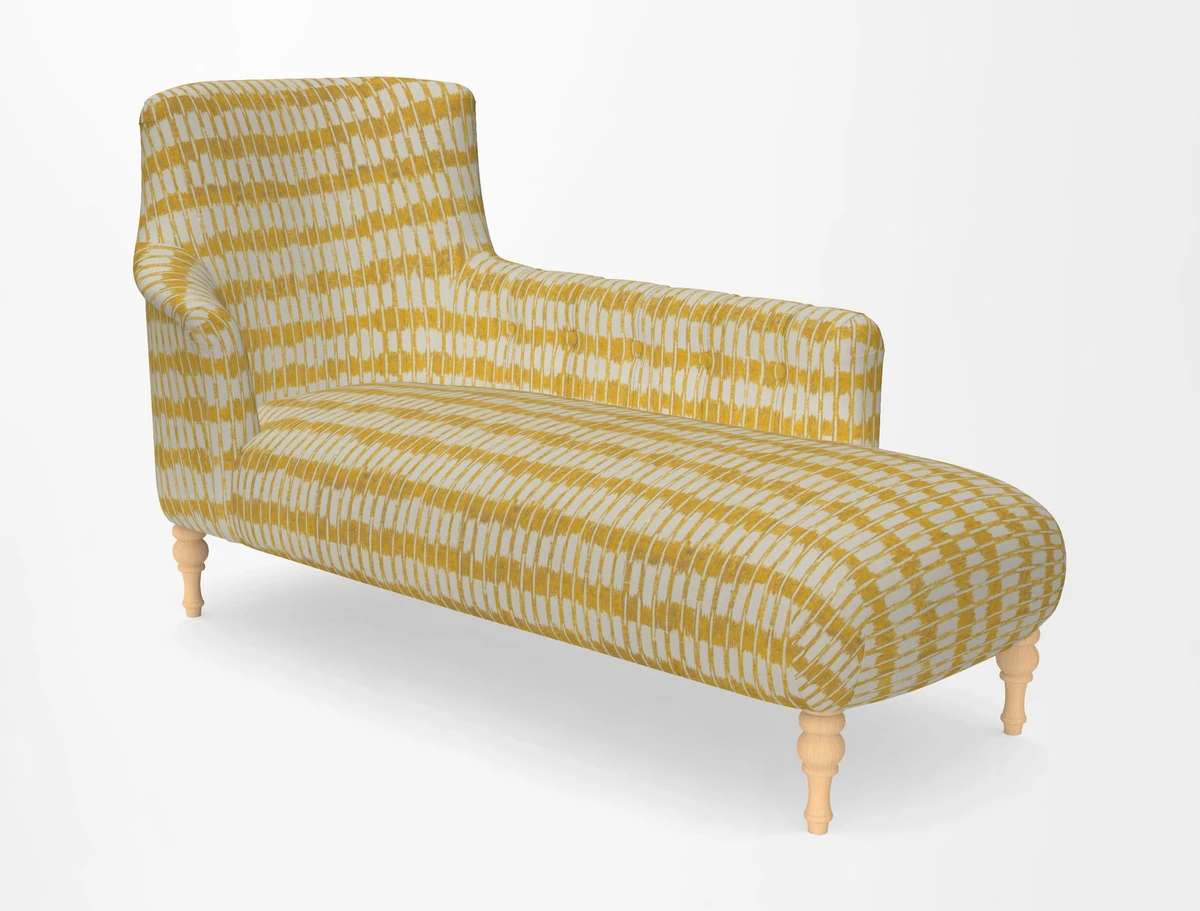 Anglesey RHF Chaise in in J Brown Paolo Lava