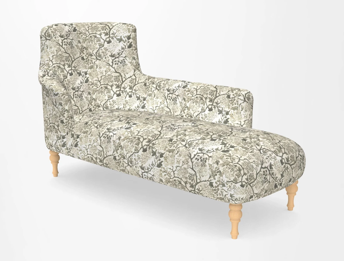 Anglesey RHF Chaise in in J Brown Paolo Lava