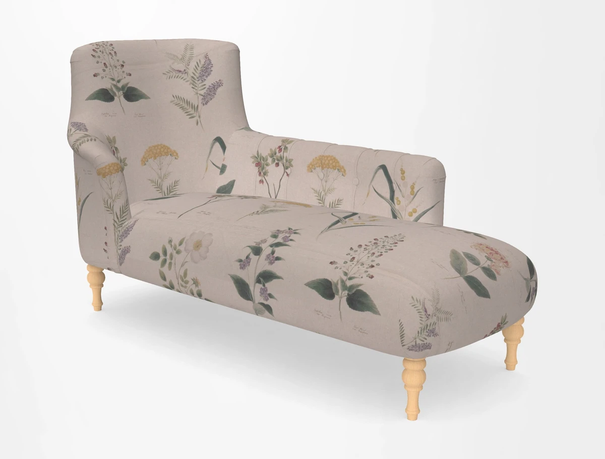 Anglesey RHF Chaise in in J Brown Paolo Lava