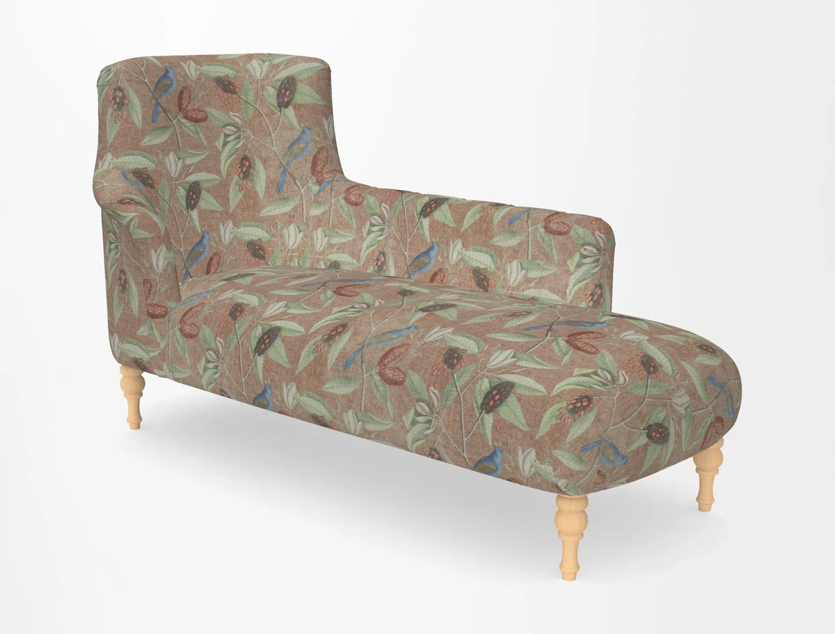 Anglesey RHF Chaise in in J Brown Paolo Lava
