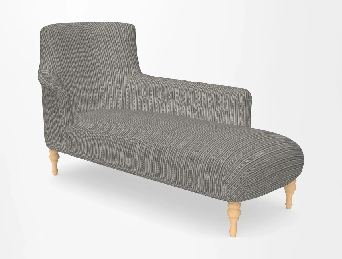 Anglesey RHF Chaise in in J Brown Paolo Lava