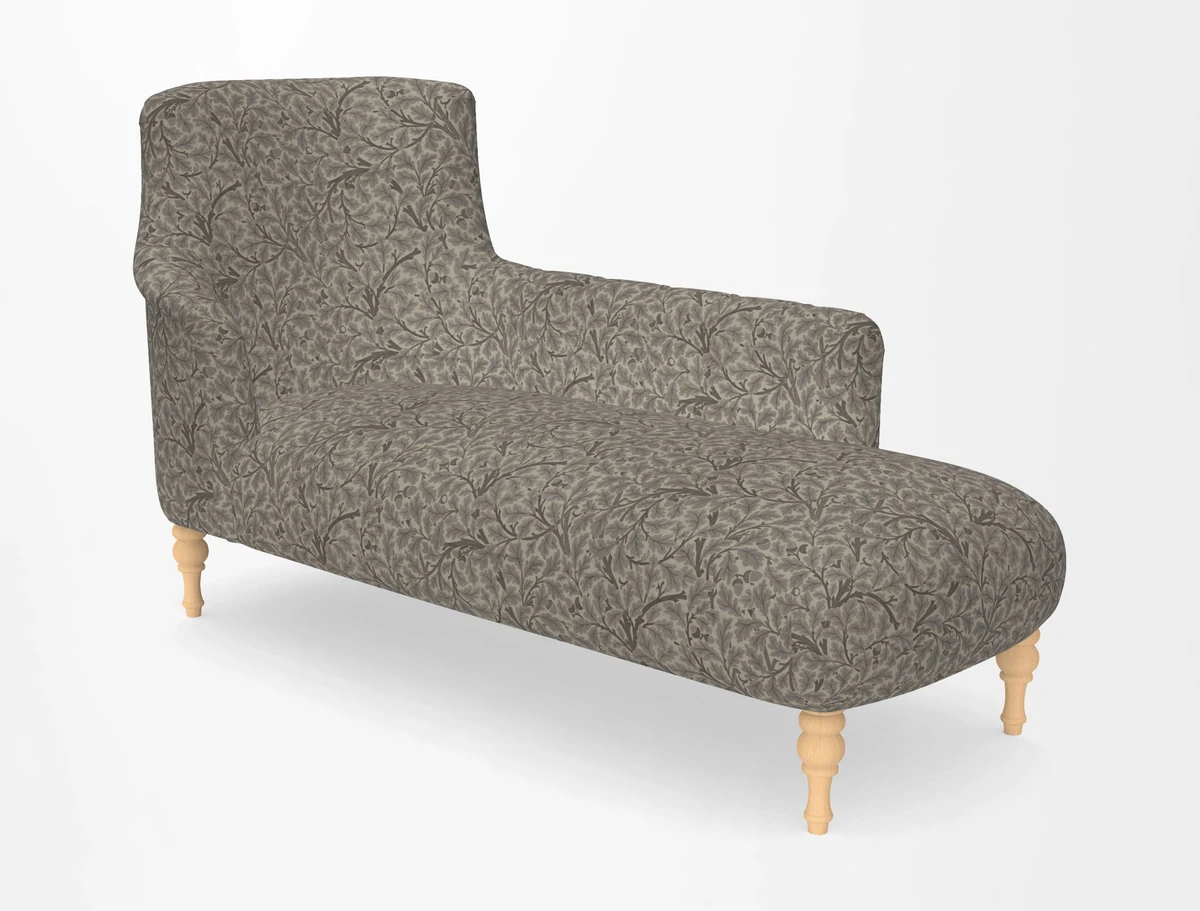 Anglesey RHF Chaise in in J Brown Paolo Lava