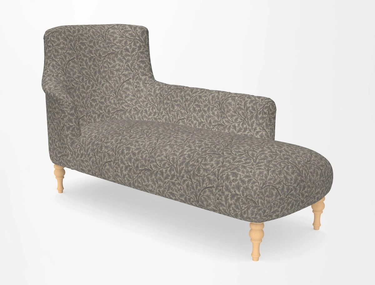 Anglesey RHF Chaise in in J Brown Paolo Lava