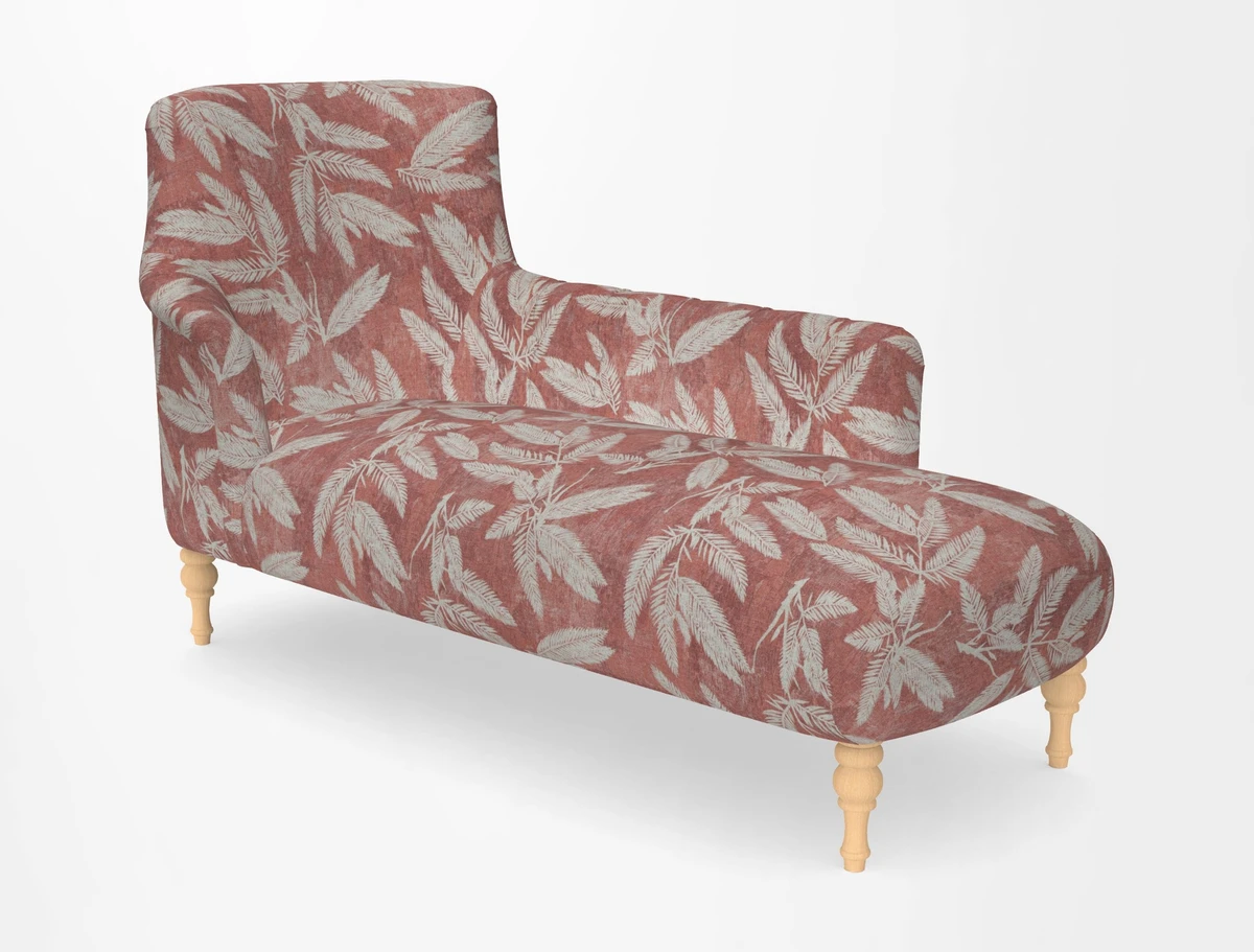Anglesey RHF Chaise in in J Brown Paolo Lava
